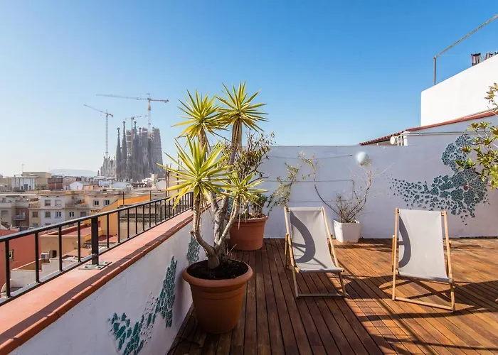 Exclusive Sagrada Familia Penthouse With Sea Views